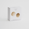 Dish Leaves, set of 2 in gift pack Gold / Brass