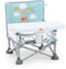DISNEY BABY Winnie de Poeh stoelverhoger, Pop 'n Sit stoelverhoger, binnen, buiten, praktisch en compact, snel opvouwbaar