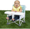 DISNEY BABY Winnie de Poeh stoelverhoger, Pop 'n Sit stoelverhoger, binnen, buiten, praktisch en compact, snel opvouwbaar