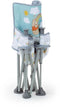 DISNEY BABY Winnie de Poeh stoelverhoger, Pop 'n Sit stoelverhoger, binnen, buiten, praktisch en compact, snel opvouwbaar