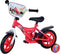 Disney Cars Kinderfiets - Jongens - 10 inch - Rood - Doortrapper