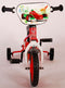 Disney Cars Kinderfiets - Jongens - 10 inch - Rood - Doortrapper