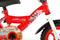 Disney Cars Kinderfiets - Jongens - 10 inch - Rood - Doortrapper