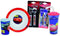 Disney Cars Serviesset voor Kinderen - FUN HOUSE - 006378 - Glas, Diep Bord, Glas met Rietje en 2 Besteksets