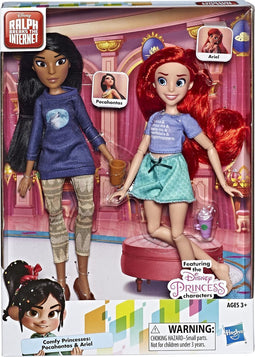 Disney Comfy Princesses Ariel & Pocahontas - Modepop