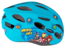 Disney Fietshelm Avengers Junior Polycarbonaat Blauw Mt 52-56