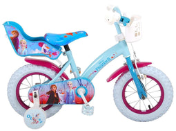 Disney Frozen 2 Kinderfiets - Meisjes - 12 inch - Blauw/Paars