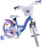 Disney Frozen 2 Kinderfiets - Meisjes - 16 inch - Blauw/Paars - Twee handremmen