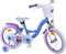 Disney Frozen 2 Kinderfiets - Meisjes - 16 inch - Blauw/Paars - Twee handremmen