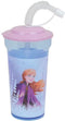 Disney Frozen Serviesset - FUN HOUSE - 006379 - Diep bord, plat bord, mok, fles en beker met rietje