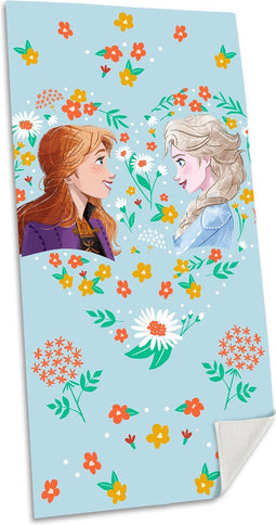 Disney Frozen strand/badlaken - 70 x 140 cm - katoen - voor kinderen