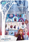Disney Frozen Totum Sticker Set 3 stickervellen en speeldecor - stickers prinsessen Elsa Olaf Anna creatief knutselen