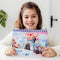 Disney Frozen Totum vakantie doeboek sticker puzzelboek - stickeren op nummer en kleurboekje - sticker by number educatief speelgoed