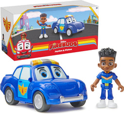Disney Junior Vuur Vriendjes - Interactieve Politieauto Jayden & Piston met oogbewegingen
