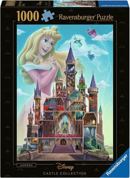 Disney Kastelen Doornroosje Aurora Puzzel (1000 stukken)