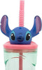 Disney Lilo & Stitch 3D Drinkbeker met Rietje - 360 Ml. - Bioscoopbeker