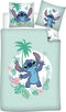 Disney Lilo & Stitch Dekbedovertrek, Aloha - Eenpersoons - 140 x 200 + 65 x 65 cm - Katoen