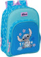 Disney Lilo & Stitch Hawaii Rugzak, Gymtas, Schoolrugzak - Blauw, Turkoois (26 x 34 x 11 cm)
