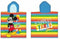 Disney Mickey Mouse bad cape/poncho - 60 x 120 cm - katoen - voor kinderen