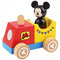 Tooky Toy Disney mickey mouse houten speelgoedtrein 18 maanden 2-delig