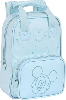 Disney Mickey Mouse Peuterrugzak, Blue - 28 x 20 x 8 cm - Polyester