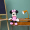 Disney - Minnie Mouse - Hot Pink Dress - 25 cm - Pluche - Roze - Alle leeftijden - Knuffel