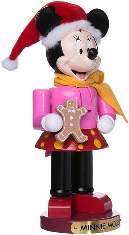 Disney® Minnie Mouse Met Kerstkoekje Notenkraker- Notenkraker - Kerstkoekje - Decoratie - Kerstversiering - Woonkamer decoratie - Disney - Minnie Mouse