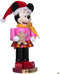 Disney® Minnie Mouse Met Kerstkoekje Notenkraker- Notenkraker - Kerstkoekje - Decoratie - Kerstversiering - Woonkamer decoratie - Disney - Minnie Mouse