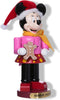 Disney® Minnie Mouse Met Kerstkoekje Notenkraker- Notenkraker - Kerstkoekje - Decoratie - Kerstversiering - Woonkamer decoratie - Disney - Minnie Mouse