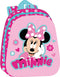Disney Minnie Mouse Rugzak, 3D Flowers - 33 x 27 x 10 cm - Polyester