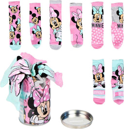 Disney Minnie Mouse Sokken 4 paar in Spaarpot