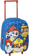 Disney Paw Patrol rugzak voor kinderen - blauw - 25 x 10 x 31 cm - rugzak met ingebouwde trolley