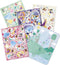 Disney Princess 45 raamstickers prinsessen verplaatsbare stickers Totum niet permanent voor thuis en op reis vakantietip