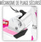 Disney Princess - Inklapbare Meisjes Step met Voetrem - Wit & Roze