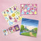 Disney Princess Totum sticker set prinsessen 3 vellen stickers en speeldecor - creatief knutselen