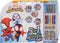 Disney - Spidey - 5 in 1 Activity Set - Tekenset met Kleurstiften Kleurpotloden Waskrijtjes Stickers en Kleurplaten (113-delig)