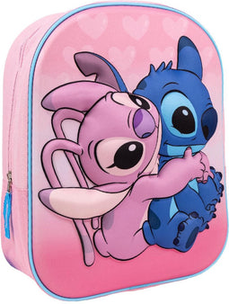 Disney Stitch en Angel Rugzak 3D - Hoogte 31cm