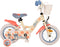 Disney Stitch Kinderfiets - Meisjes - 12 inch - Crème Koraal Blauw