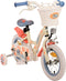 Disney Stitch Kinderfiets - Meisjes - 12 inch - Crème Koraal Blauw