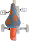 Disney Stitch Kinderfiets Meisjes 12 inch Twee handremmen Crème Koraal Blauw