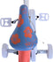 Disney Stitch Kinderfiets Meisjes 12 inch Twee handremmen Crème Koraal Blauw