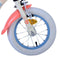 Disney Stitch Kinderfiets Meisjes 12 inch Twee handremmen Crème Koraal Blauw