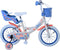 Disney Stitch Kinderfiets - Meisjes - 14 inch - Creme Koraal Blauw - Twee handremmen