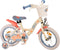 Disney Stitch Kinderfiets - Meisjes - 14 inch - Crème Koraal Blauw