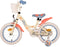 Disney Stitch Kinderfiets - Meisjes - 14 inch - Crème Koraal Blauw