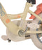 Disney Stitch Kinderfiets - Meisjes - 14 inch - Crème Koraal Blauw