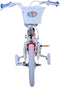 Disney Stitch Kinderfiets - Meisjes - 14 inch - Crème Koraal Blauw - Twee handremmen
