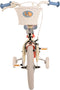 Disney Stitch Kinderfiets - Meisjes - 14 inch - Crème Koraal Blauw