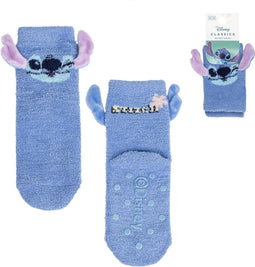 Disney Stitch Sokken Meisjes 3D Cozy Socks Anti Slip