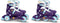 Disney Wish 2 In 1 Tri- & Inline Skates Semi-softboot Paars Maat 27-30 Stamp